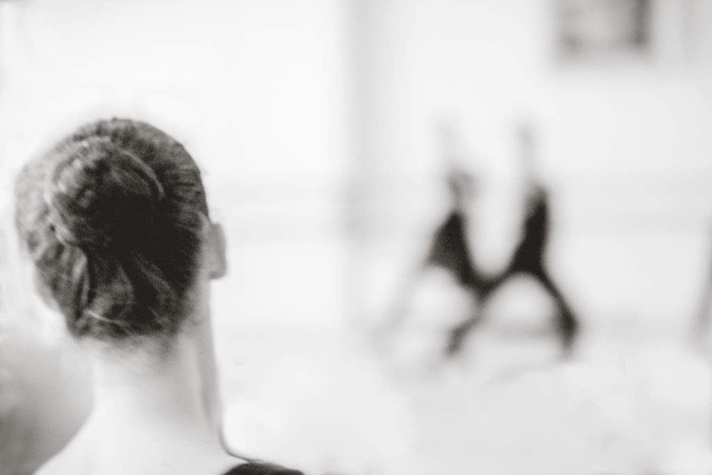 Ballet students in a dance class captured with the legendary Fuji spro2, part of the Arnold Szmerling iconic collectors' photography series.