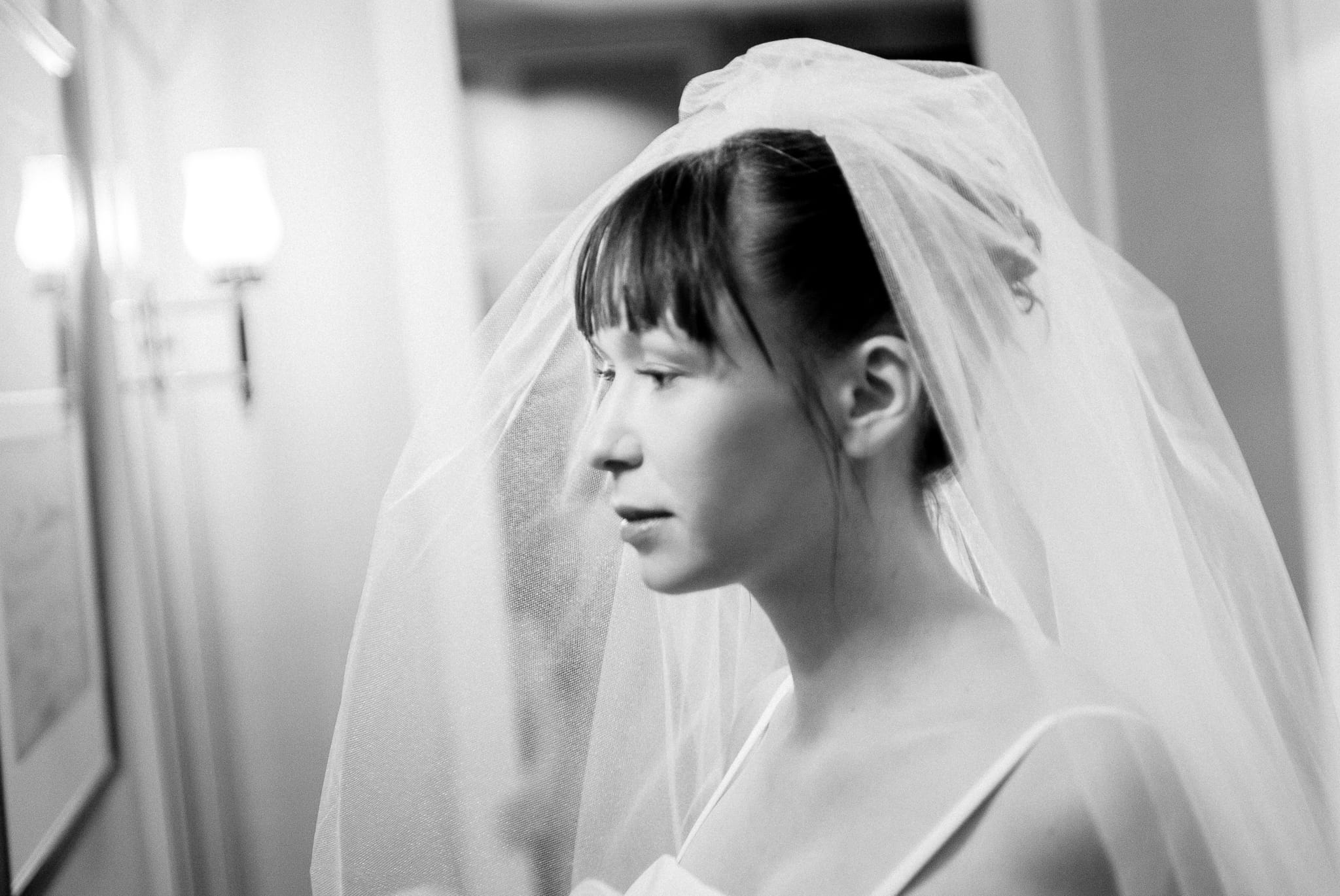 Cinematic Hollywood-inspired bridal portrait at The King David Hotel captured as iconic wedding photography by Arnold Szmerling, manifesting the enduring soul of the couple for the Visual Life Collection.