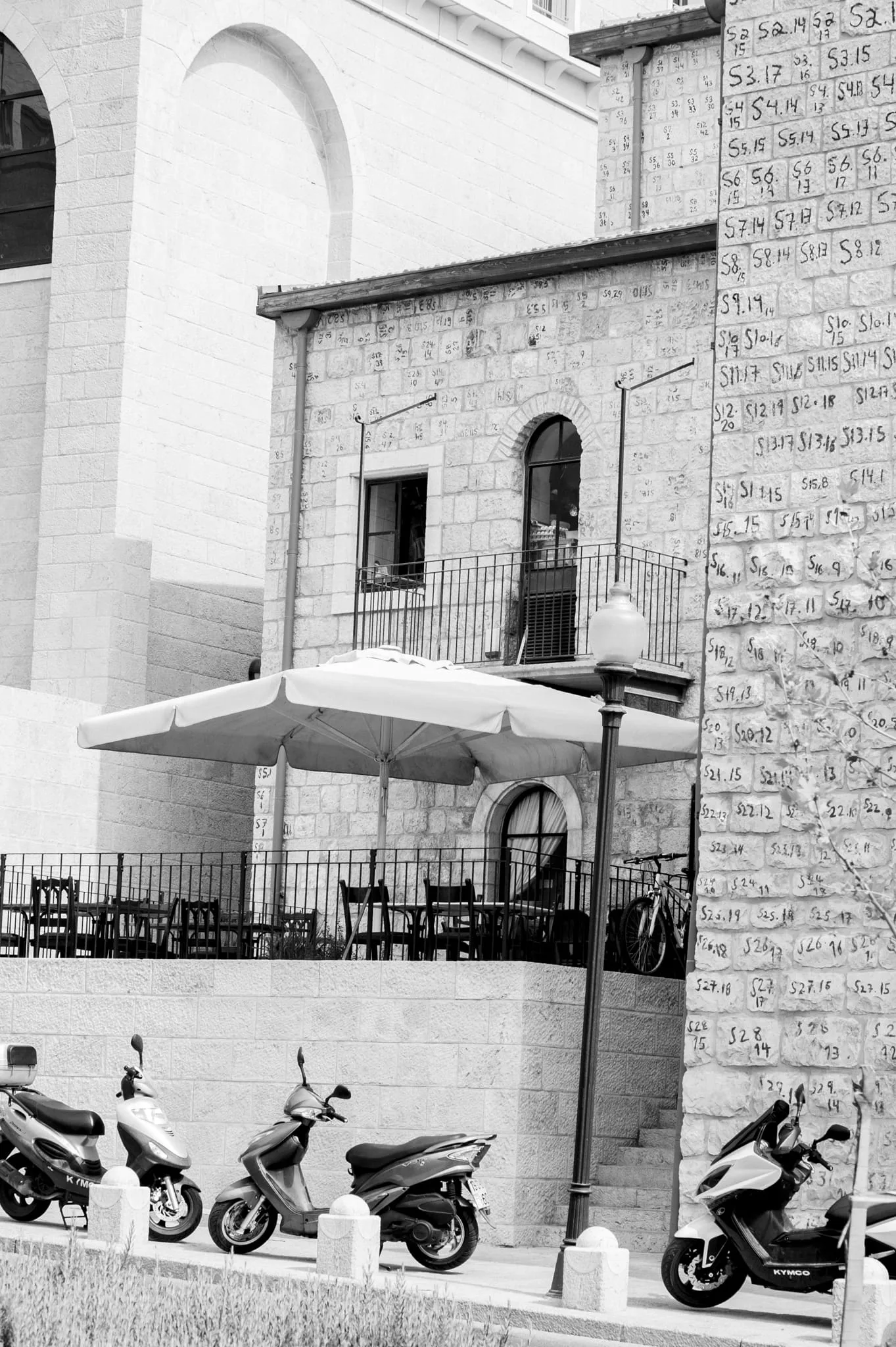 Mamilla Road B&W