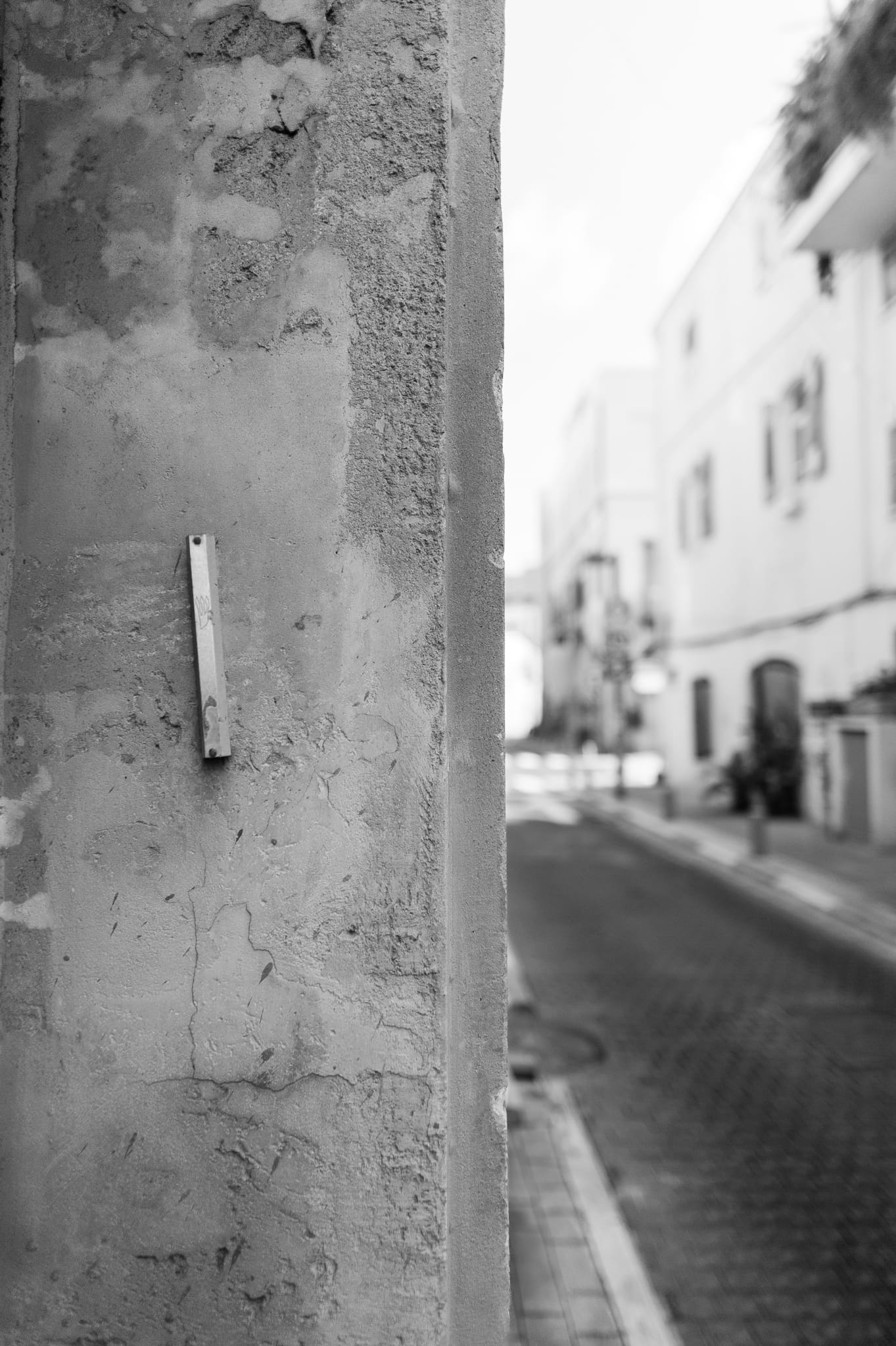 The Mezuzah B&W