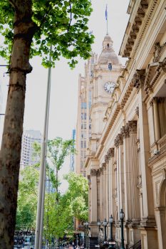 Historic architecture in Melbourne , a work of passion by Arnold Szmerling captured during his Leica Q3 street photography experience. 